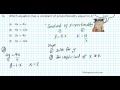 Constant of Proportionality Concepts
