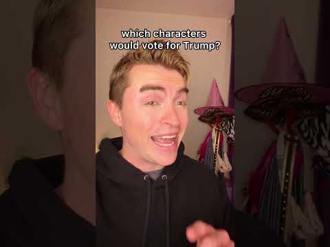 which characters would vote for Trump? #comedy #funny #shorts
