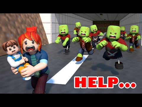 ROBLOX Brookhaven 🏡RP: Family Separated by Zombie Apocalypse | Roblox Jack