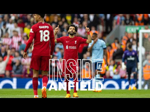 Inside Anfield: Liverpool 1-0 Brentford | BEST tunnel cam footage as Salah wins it