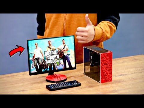 AMAZING! Making The World's Smallest Gaming PC - Pewdiepie Themed