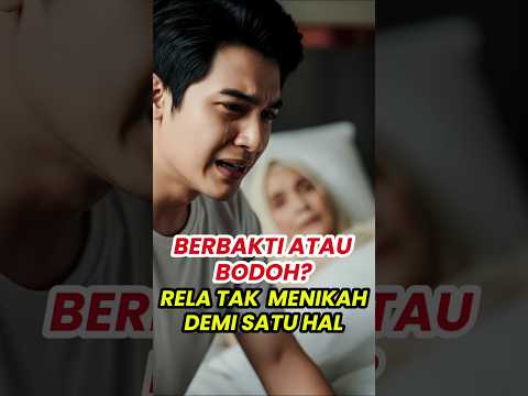 Rela Tak Menikah Demi Hal ini, Kisah Anak Sholeh 🙏