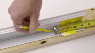 Measuring battery powered serena roller shades
