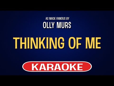 Olly Murs – Thinking of Me (Karaoke Version)