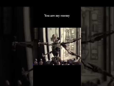 i see who you are... you are my enemy