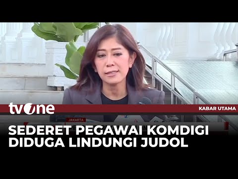 Menkomdigi akan Tindak Tegas Oknum Pegawai yang Terlibat Judi Online | Kabar Utama tvOne