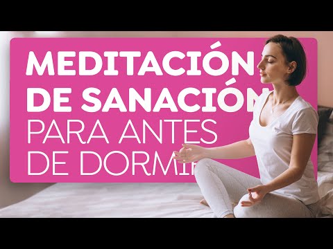 Meditación para sanar y agradecer antes de dormir