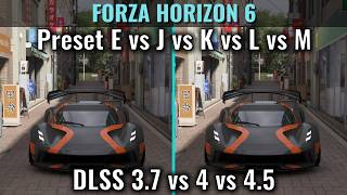 Forza Horizon 6 - DLAA vs TAA and All DLSS Presets Compared - DLSS 4 vs 4.5 - 1440p