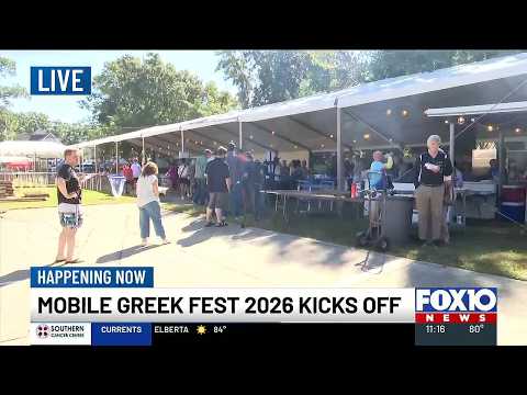 <strong>Mobile</strong> Greek Fest 2026 kicks off