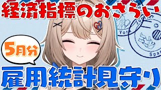 アメリカの景気後退はどうなる？株式投資のための経済指標をおさらい&最新の雇用統計を見守ろう！！【6月6日】