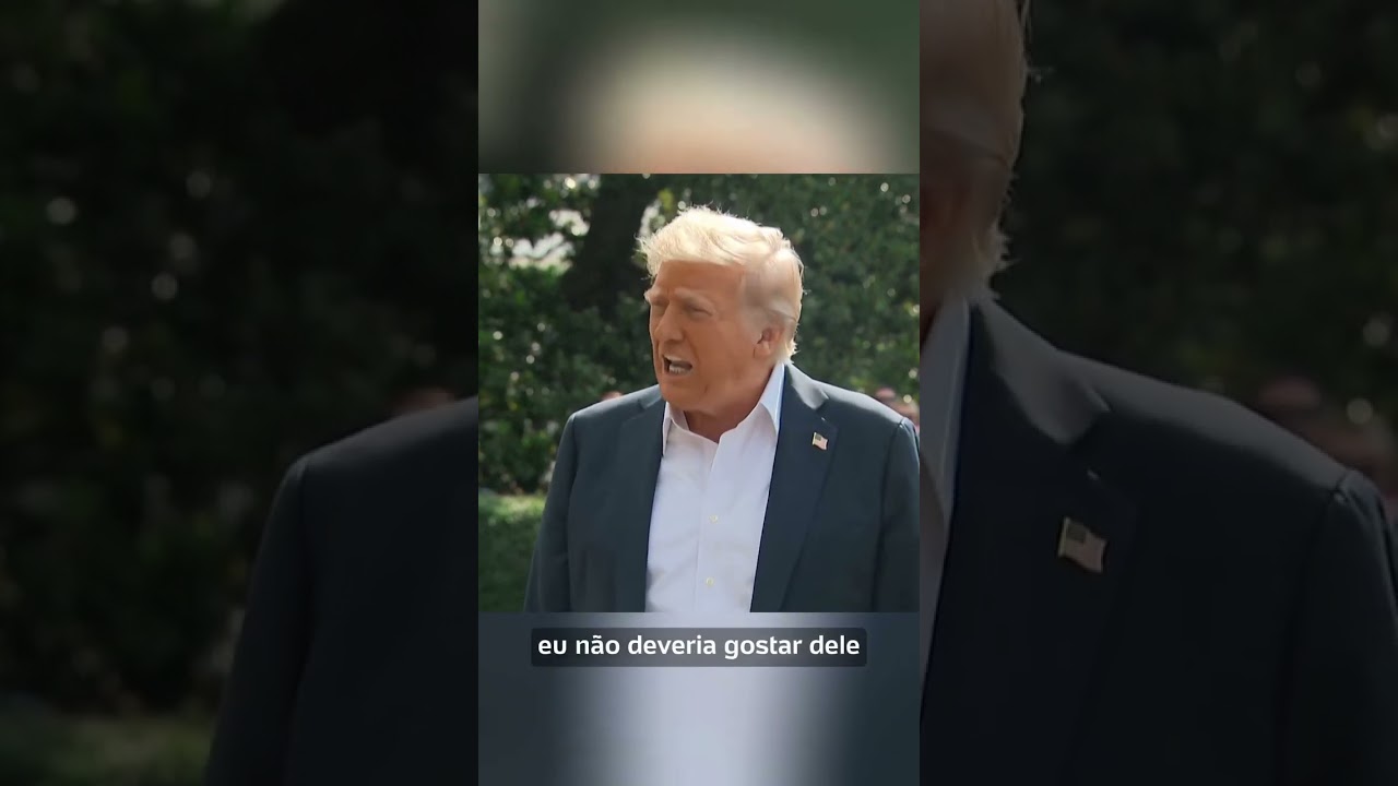 Trump diz que pode falar com Lula sobre tarifa de 50% ao Brasil, mas ‘não agora’