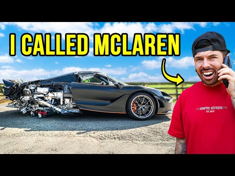 Mat's Challenge: Restoring a McLaren 720s with a Damaged Carbon Tub
