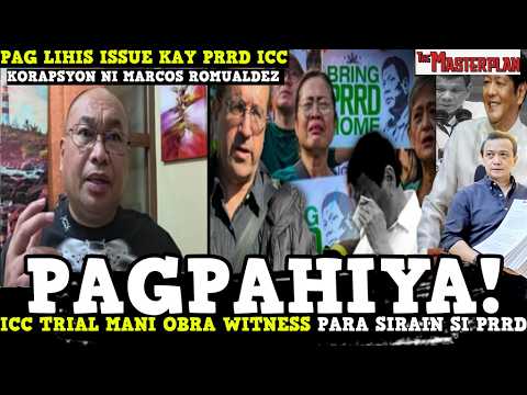 MANI OBRA SA MGA WITNESS LABAN KAY PRRD! PANDARAMBONG NI MARCOS ROMUALDEZ NA PINATOTOHANAN NG MARINE