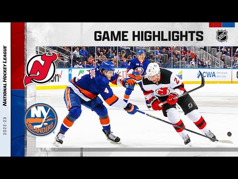 Devils @ Islanders 3/27 | NHL Highlights 2023