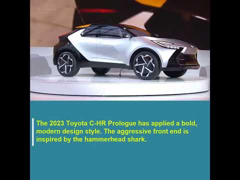 Toyota C-HR Prologue Debuts New Design.
