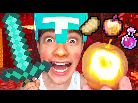 Minecraft Food Emoji Challenge + ASMR