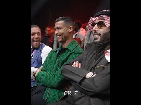 Ronaldo is sitting next to a funny man 😅🔥 #football #ronaldo #goat #funny #edit #cr7 #shorts