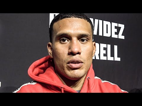 David Benavidez AFTER HEATED CONFRONTATION with David Morrell; FULL Q&A on WORSE BEATING & Canelo