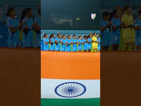 The #BlueTigresses’ <strong>first</strong>-ever international match in Kolkata. 🙌🏻💙 | India <strong>vs</strong> Russia