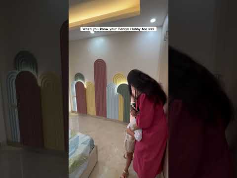 Starting & finishing his sentences ๐ #baniya #couple #interiorideas #hometour #comedy #lifestyle