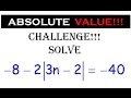 Understanding Absolute Value Equations