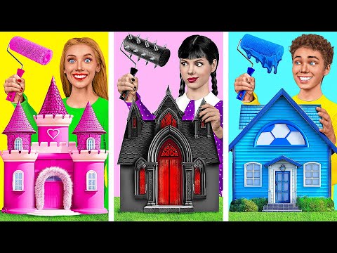 One Colored House Challenge | Prank Wars by TeenDO Challenge