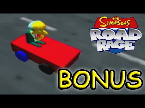 The Simpsons Road Rage (replay) bonus part | Cheat codes