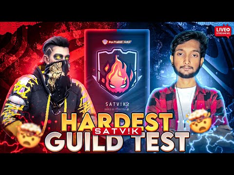 EVARONY IS LIVE👻GARENA FREE FIRE💀GUILD TEST LIVE#freefirelive #totalgaming#gyangaming#freefir