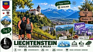 Lichtenstein - Vaduz mit Bludenz und Milka-Werk 
