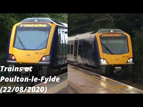 (60fps) Trains at Poulton | 22/08/2020