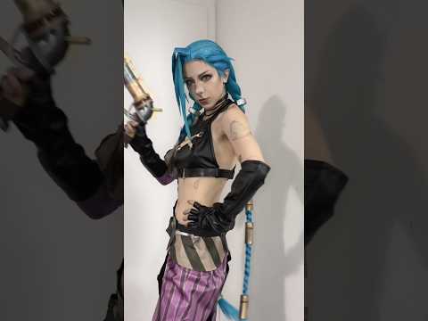 Final jinx cosplay💙#arcane#jinx #arcanecosplay #jinxcosplay