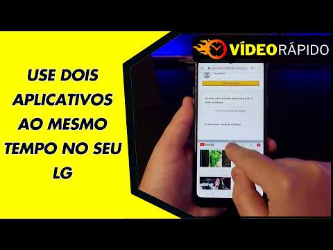 USE DOIS APLICATIVOS AO MESMO TEMPO NO SEU LG