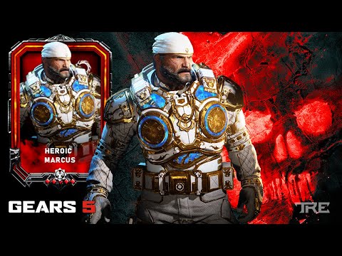 Playing as HEROIC MARCUS in GEARS 5 (Re-Up 20 Reward Gameplay)