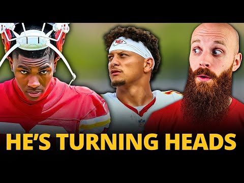 A new weapon is climbing the ranks at Chiefs minicamp...