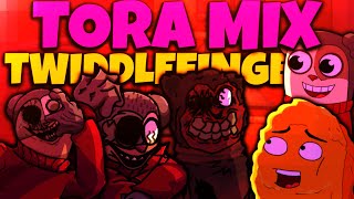 Friday Night Funkin' TWIDDLEFINGER TORA MIX UPDATE | GEGAGEDIGEDAGEDAGO MAX DESIGN PRO