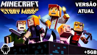 Saiu Minecraft Story Mode atualizado para Android 13 & 14!