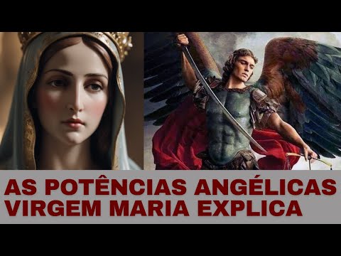 A HORA DAS POTÊNCIAS ANGÉLICAS – MENSAGEM DE NOSSA SENHORA por locução interior no CANADÁ