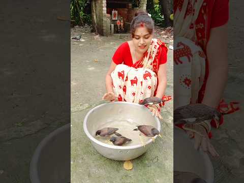 বাচ্চারা আজ কিসে স্নান করছে 🤔 | #shorts #viralshort #ytshorts #pujamondal #minivlog #pujaback