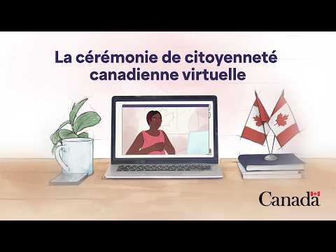 La cérémonie de citoyenneté canadienne en mode virtuel