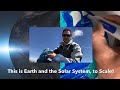 Exploring a Scale Model of Earth and the Solar System