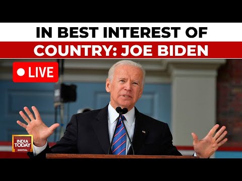 Joe Biden News LIVE: Joe Biden Backs Out From President Race | US News LIVE | India Today LIVE