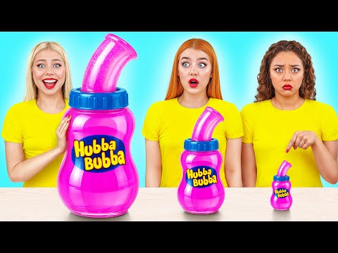 Izazov Za Velike, Srednje ili Male Ploče | Ukusni Recepti za Hranu Multi DO Challenge