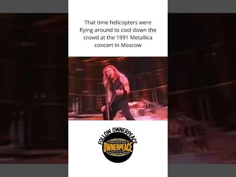 The Wildest Concert Moment Ever in Moscow!