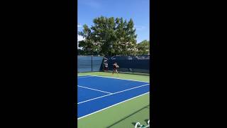 Osaka Naomi Practice in Cincinnati Open 2018