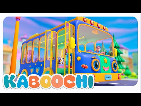 Kaboochi Roues Sur le Bus | Comptines et Véhicules Chanson pour les Bébés