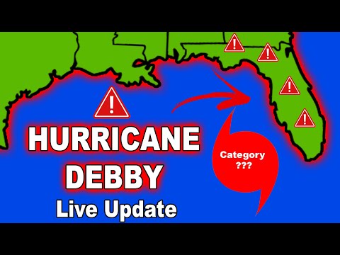 *EMERGENCY UPDATE* Hurricane Debby Is Coming!!