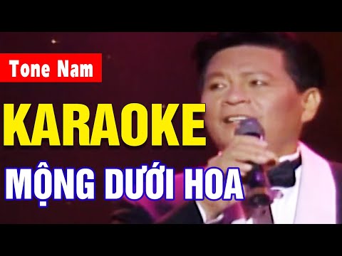 Mộng Dưới Hoa Karaoke | Asia Karaoke Beat Chuẩn