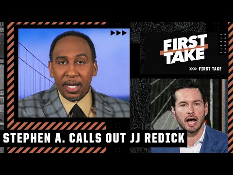 Stephen A. calls out JJ Redick: 'BE CAREFUL!'  | First Take video clip