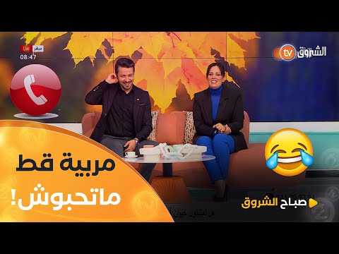 مُتصلة شبعتهم ضحك 🤣😂 .."راني مربية 2 قطط وحدة نحبها ووحدة ما نحبهاش!" 😅