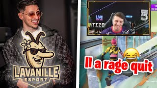 JOLAVANILLE Créé Sa TEAM ESPORT ? 😱 Le RAGE QUIT de ZETFAR 🤣